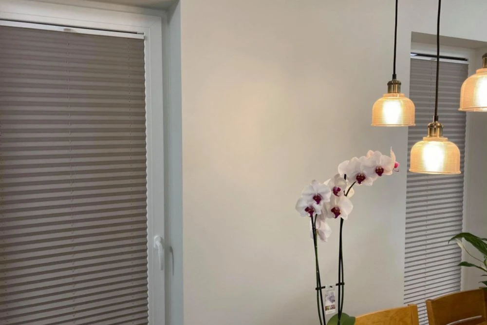 VS2 Pleated blind – Semi-blackout, single layer – CLAY (semi-blackout, single-layer) – 5